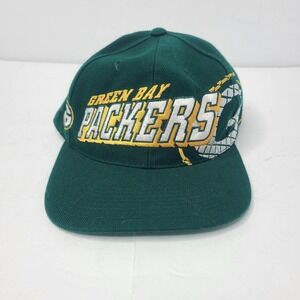 Vintage Green Bay Packers Hat Snapback Football Sports Specialties Light‎ Up